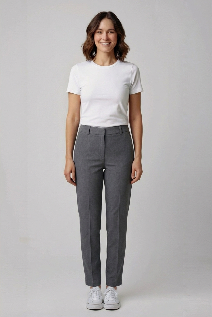 Šedé kalhoty H&M Vel.: 38 - Kalhoty