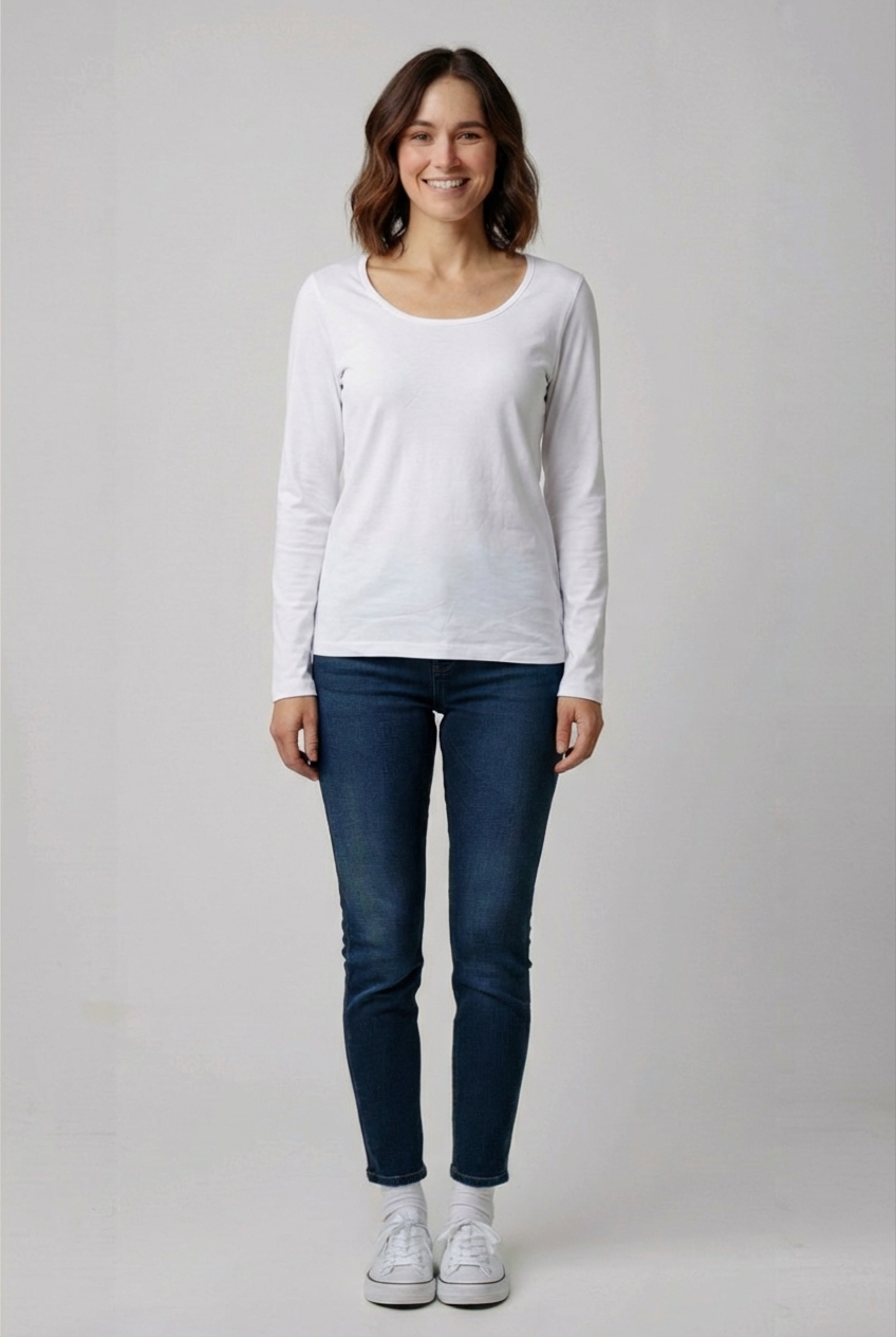 Bílé tričko Casual Wear Vel.: 38 - Trička