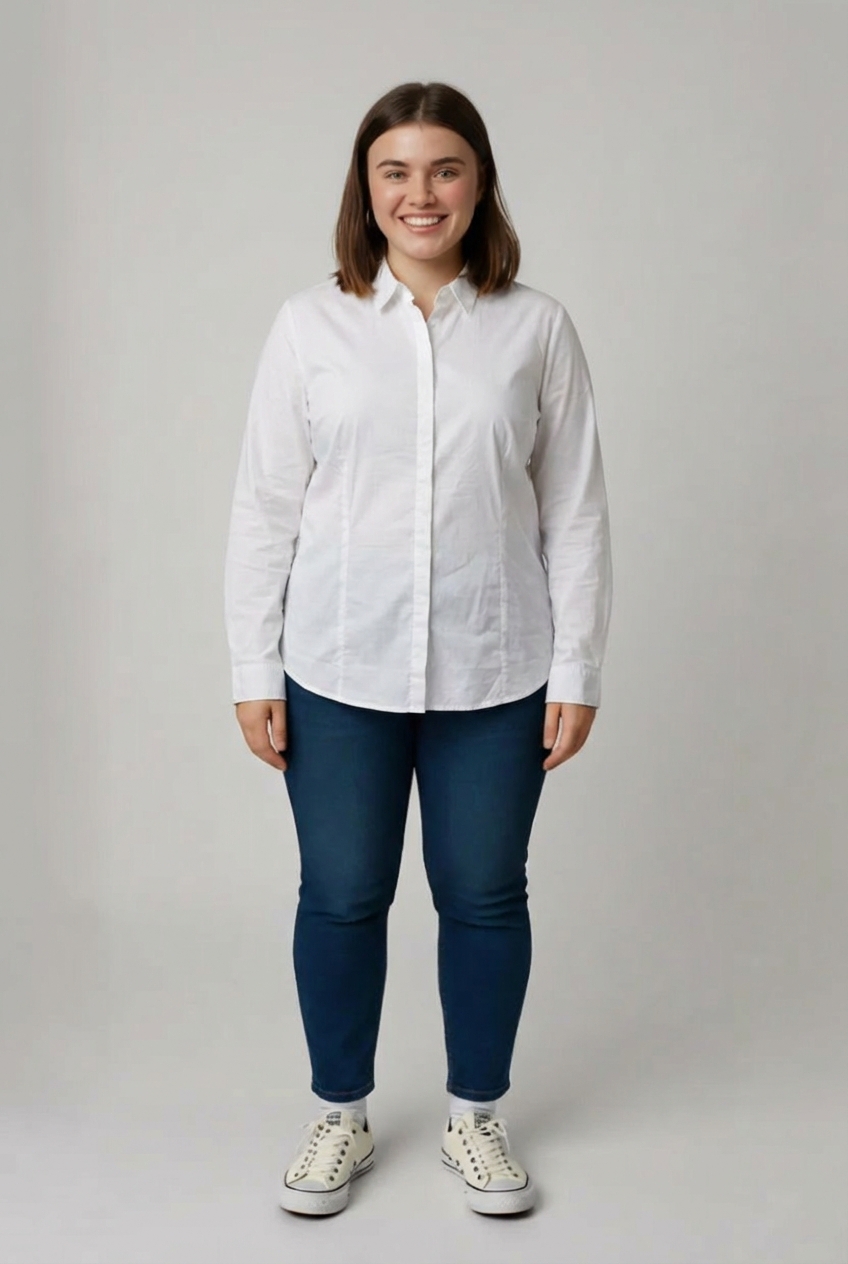 Bílá halenka Kiabi Vel.: 44 - Halenky