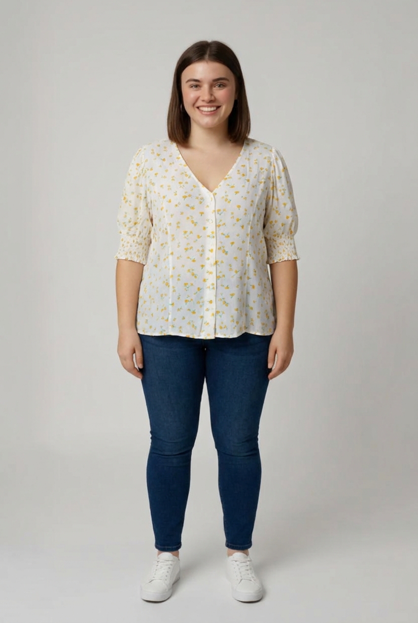 Bílá halenka Dunnes Vel.: 44 - Halenky