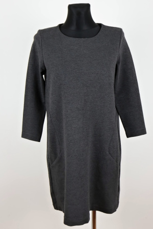 Šedé šaty H&M Vel.: 38 - Zimní šaty