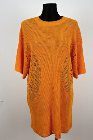 Oranžové šaty H&M Vel.: 44 - Zimní šaty