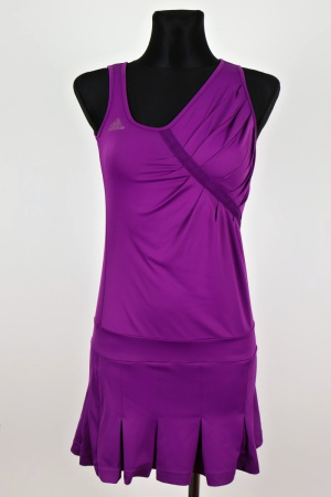 Fialové šaty Adidas Vel.: 36 - Šaty