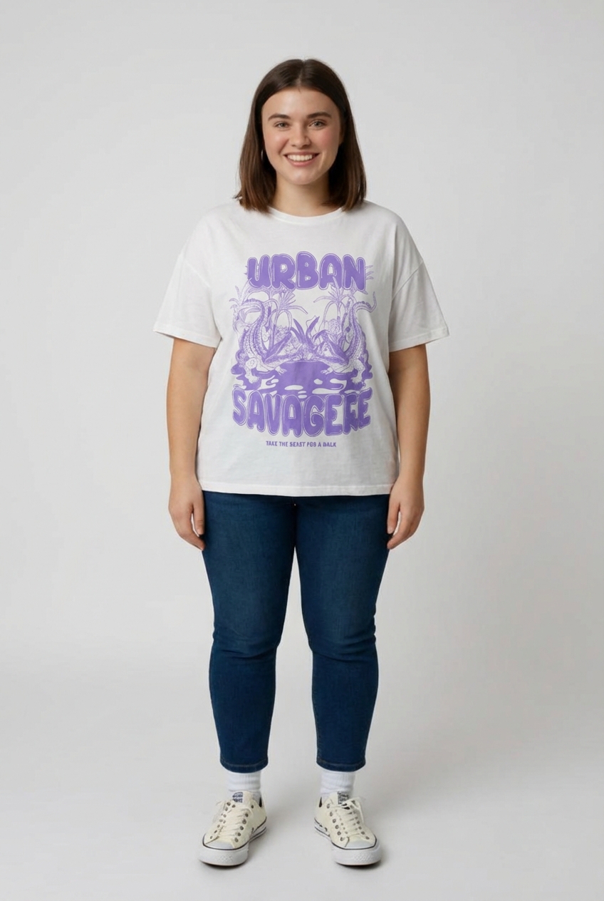 Bílé tričko Bershka Vel.: 46 - Trička
