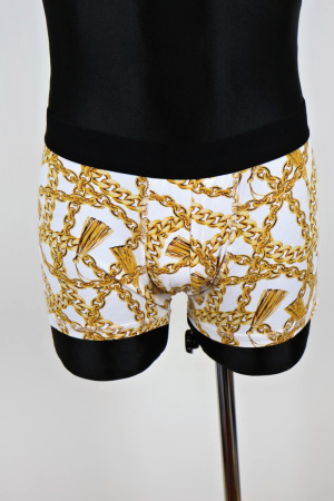 Bílé boxerky H&M Vel.: 6 - Spodní prádlo