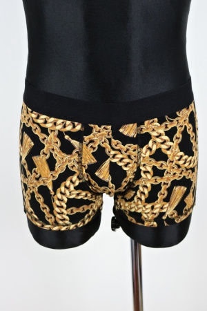 Černé boxerky H&M Vel.: 6 - Spodní prádlo