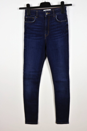 Modré kalhoty Zara Woman Vel.: 34 - Kalhoty