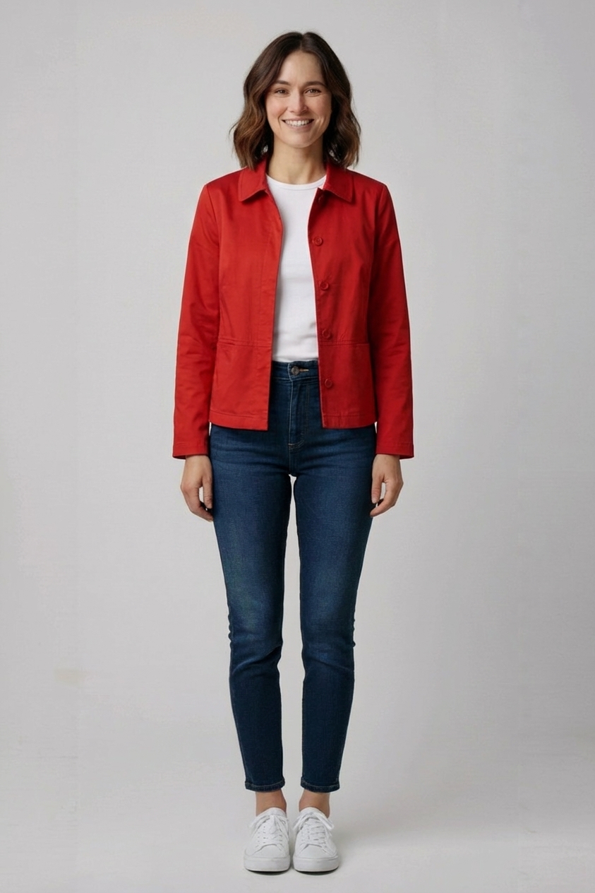 Červené sako Gerry Weber Vel.: 38 - Saka