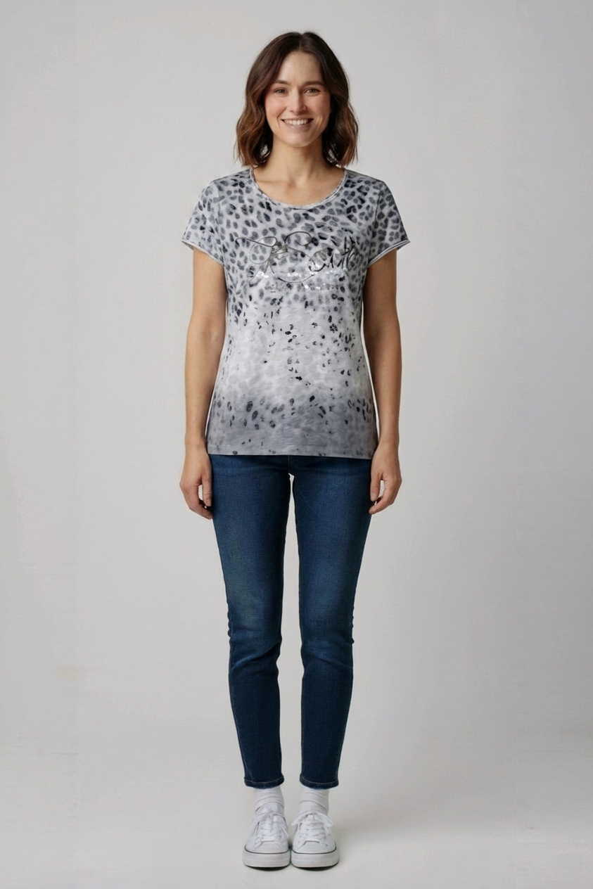 Leopardí tričko Monari Vel.: 40 - Trička