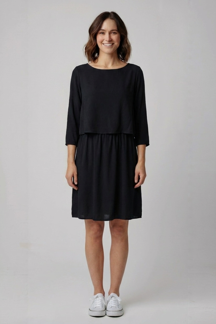 Černé šaty Vero Moda Vel.: 38 - Šaty