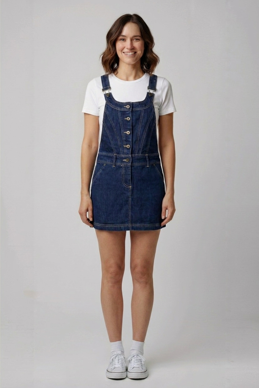 Riflové šaty Vero Moda Vel.: 38 - Šaty