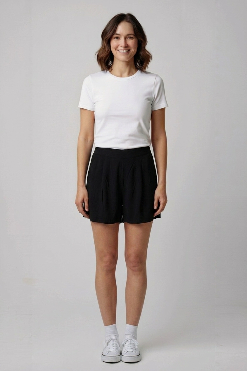 Černé šortky H&M Vel.: 38 - Šortky