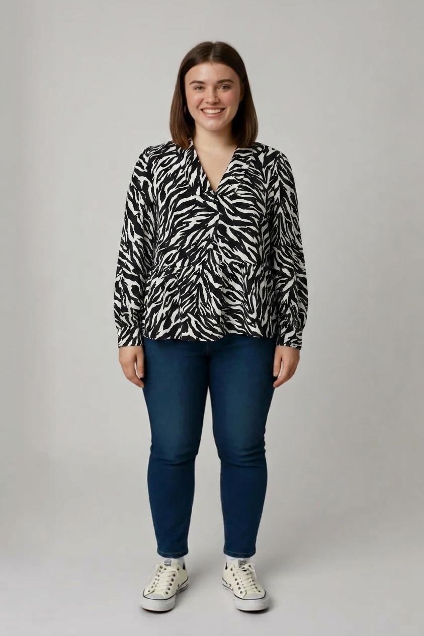 Zebra halenka George Vel.: 48 - Halenky