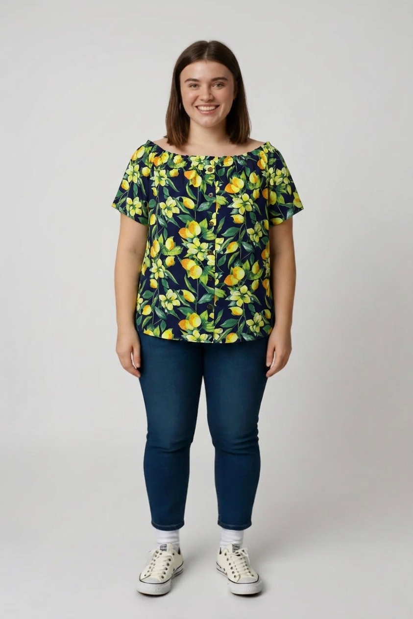 Lemonová halenka Dorothy Perkins Vel.: 46 - Halenky