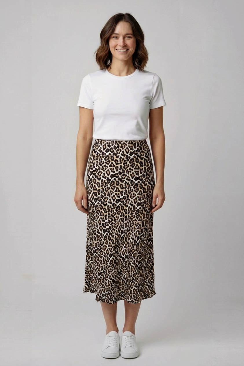 Leopardí sukně H&M Vel.: 34 - Sukně