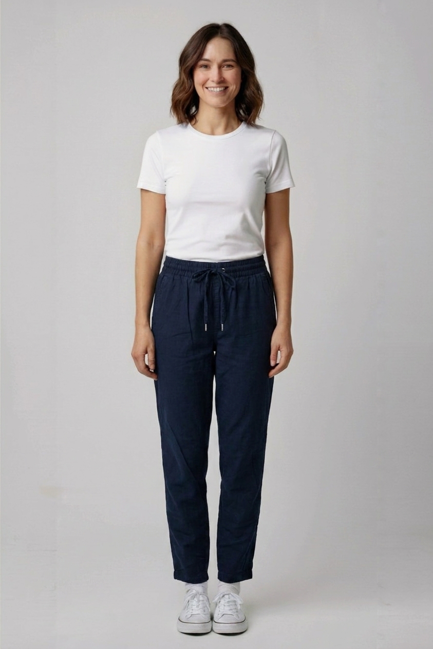 Modré kalhoty H&M Vel.: 34 - Kalhoty