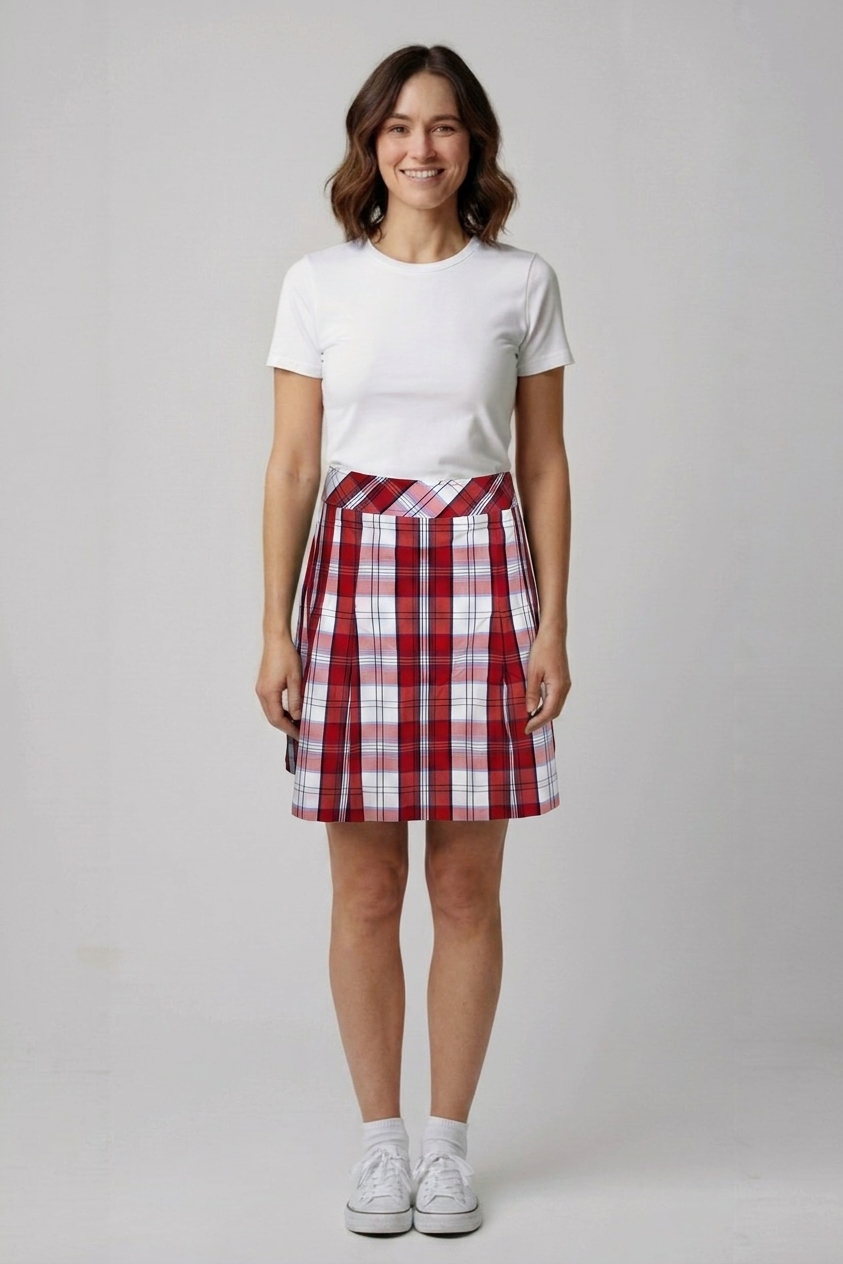 Červená sukně Tommy Hilfiger Vel.: 34 - Sukně