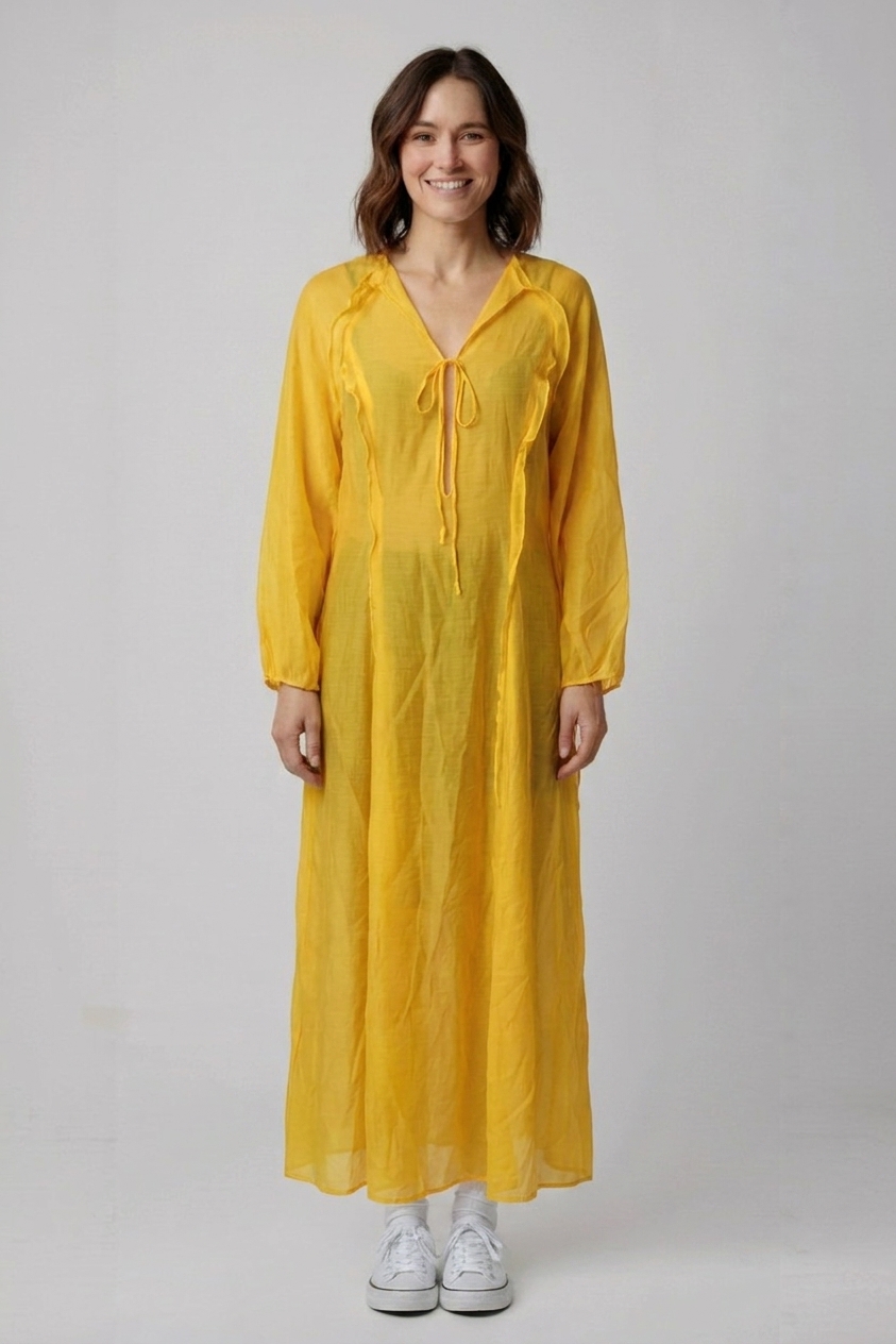 Žlutooranžové šaty H&M Vel.: 34 - Šaty