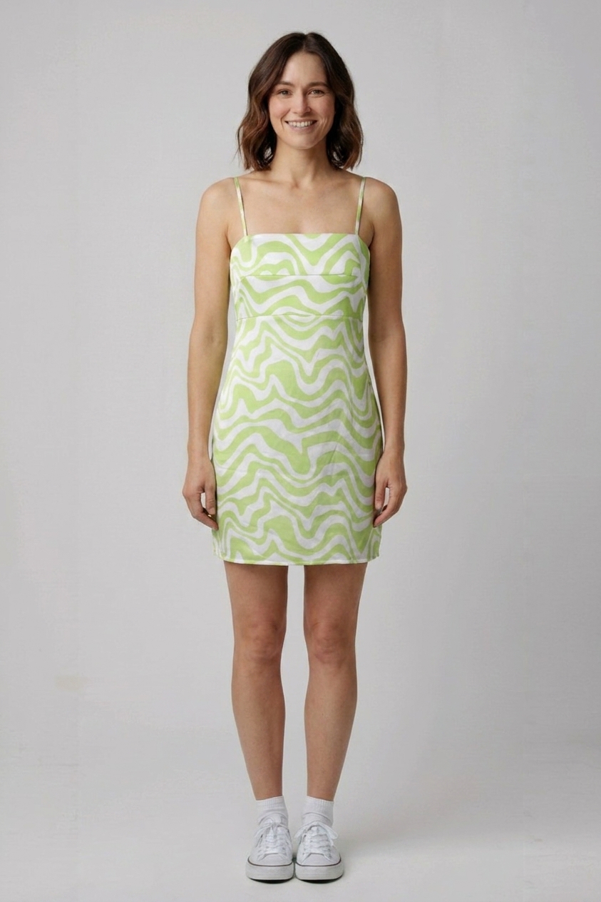 Zelené šaty River Island Vel.: 40 - Šaty