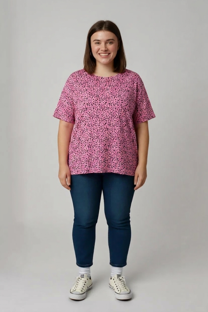 Růžové tričko M&S collection Vel.: 52 - Trička