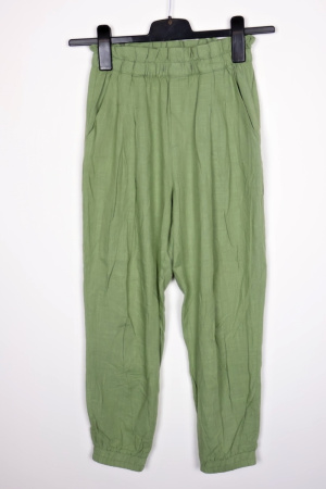 Zelené kalhoty Pull&Bear Vel.: 36 - Kalhoty