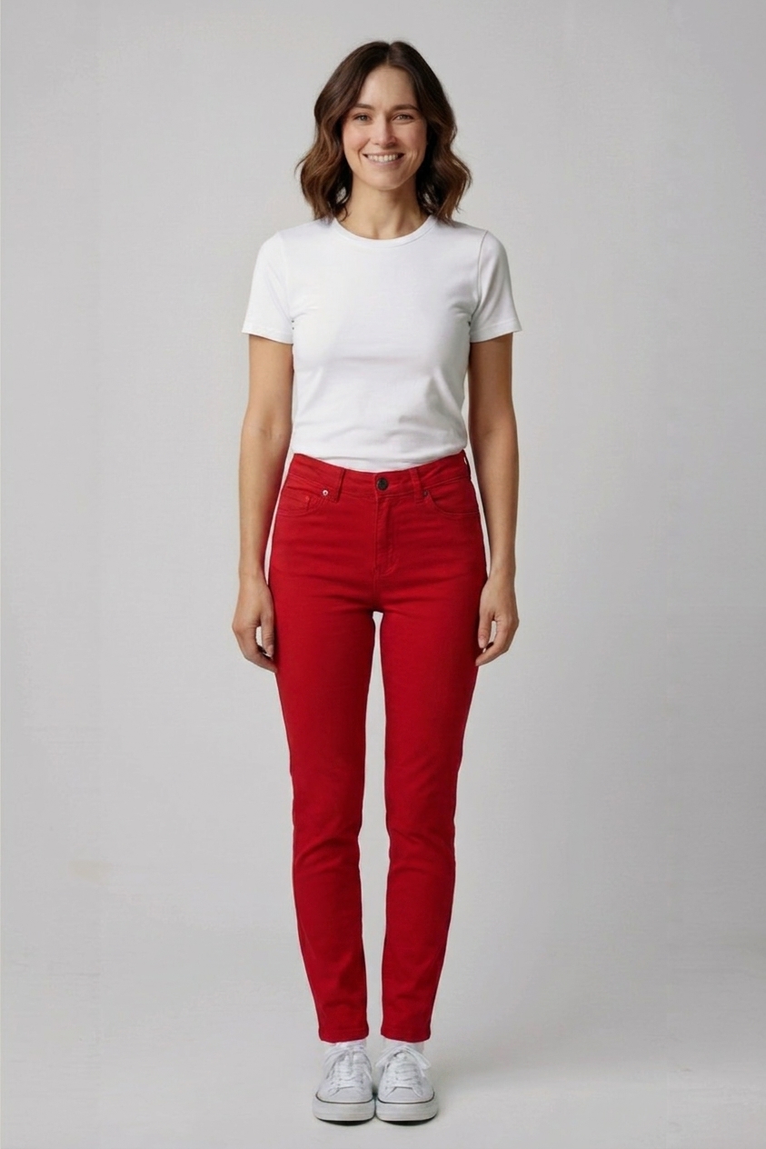 Červené kalhoty Steffen Schraut Vel.: 36 - Kalhoty