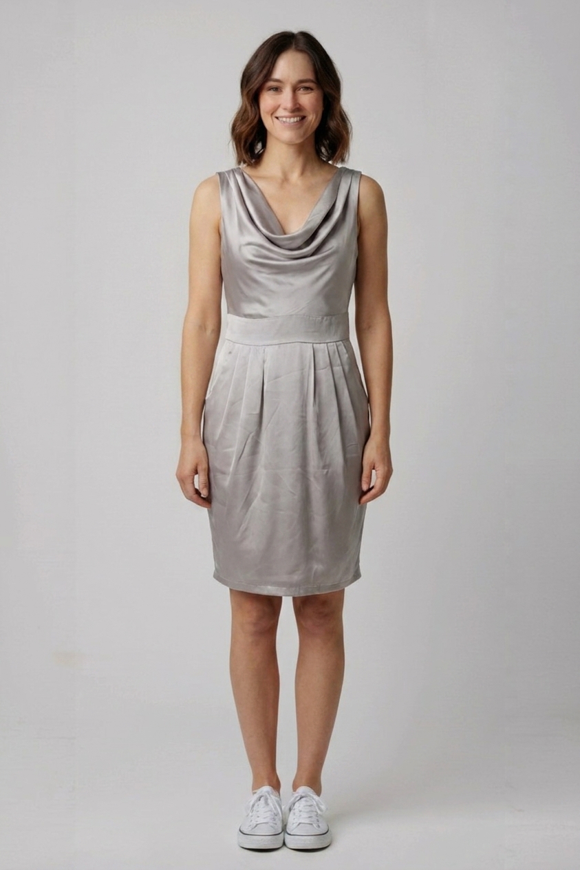 Béžové šaty H&M Vel.: 38 - Šaty