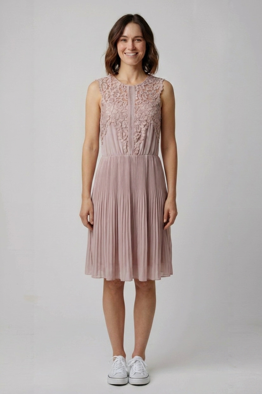 Růžové šaty H&M Vel.: 38 - Šaty