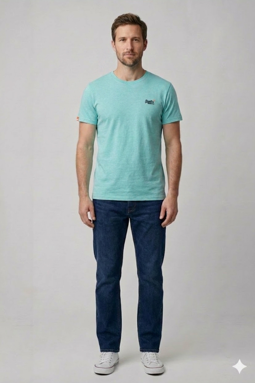 Tyrkysové tričko Superdry Vel.: 36 - Trička