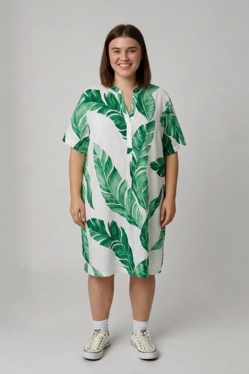 Listové šaty H&M Vel.: 46 - Šaty
