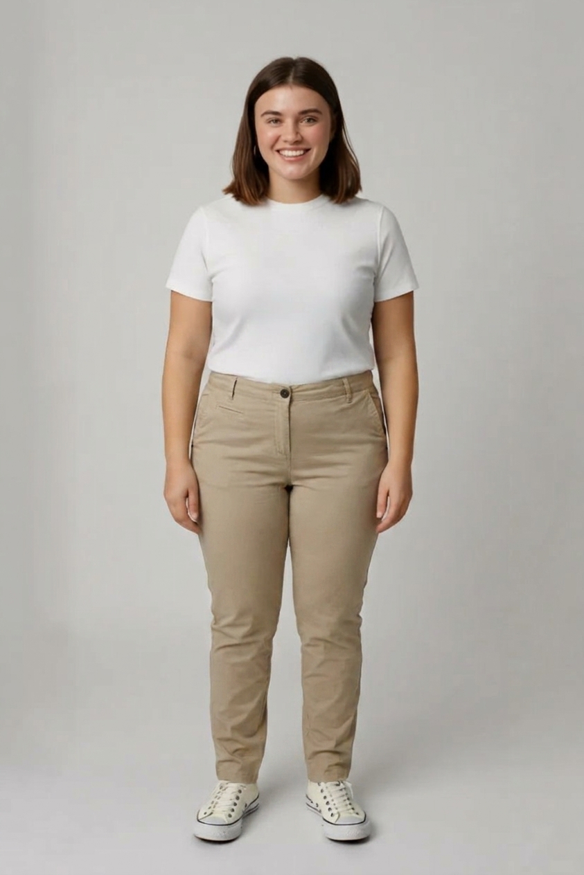 Béžové kalhoty Denim Co. Vel.: 48 - Kalhoty