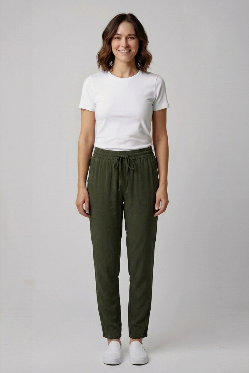 Zelené kalhoty Primark Vel.: 36 - Kalhoty
