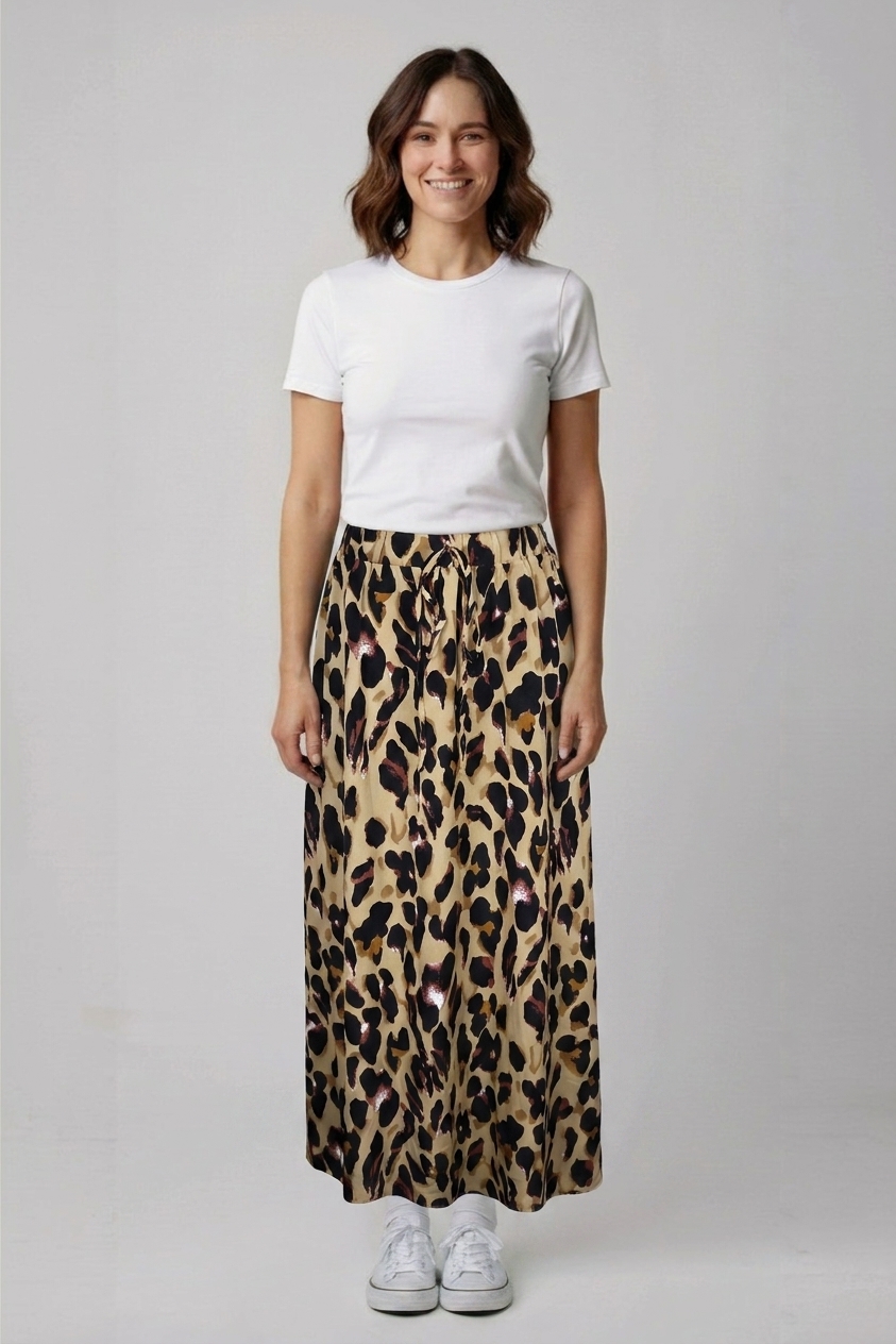 Leopardí sukně Shein Vel.: 34 - Sukně