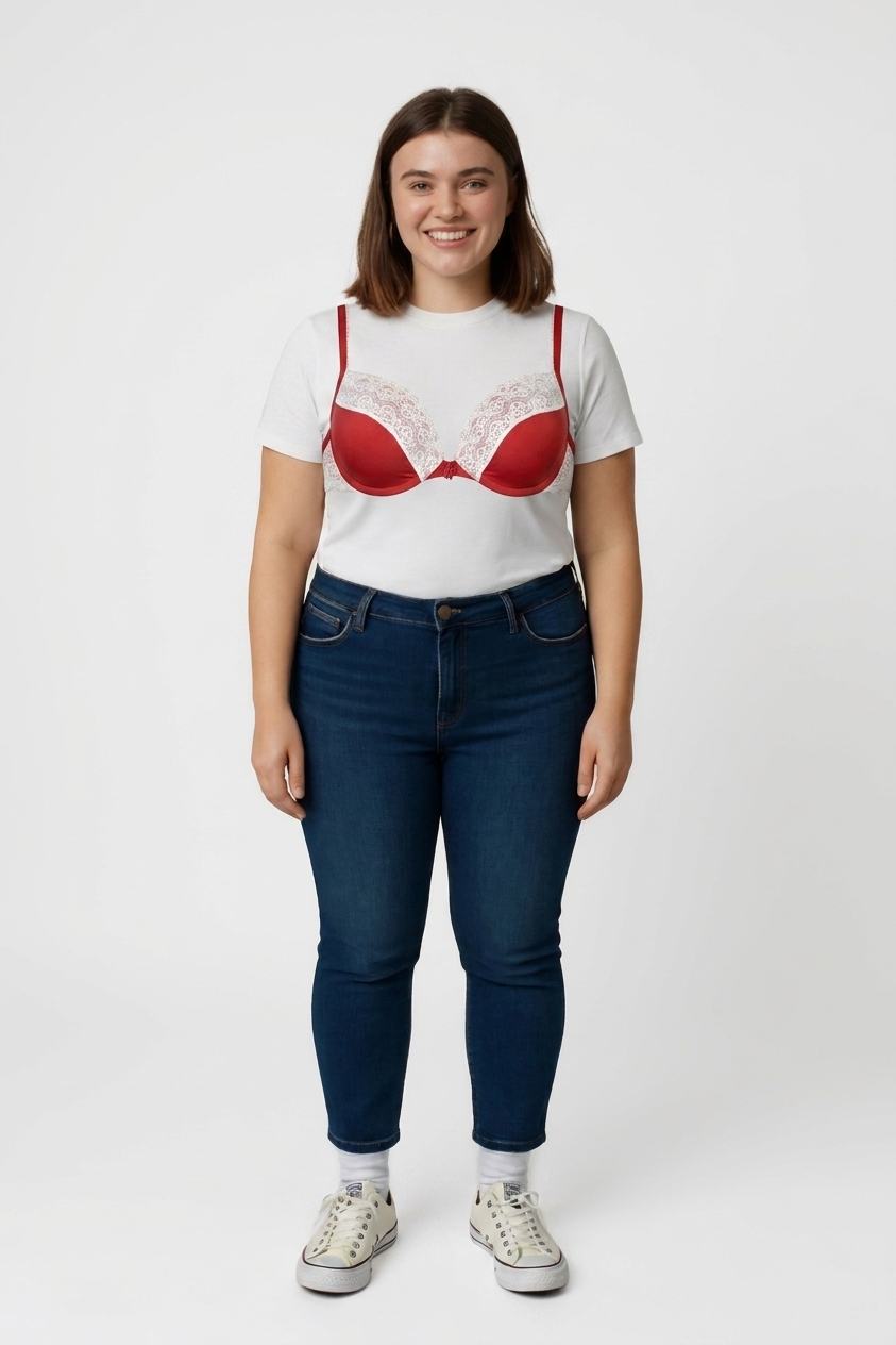 Cihlová podprsenka Edc by esprit Vel.: 75 - Spodní prádlo