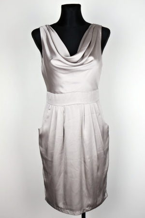 Béžové šaty H&M Vel.: 38 - Šaty
