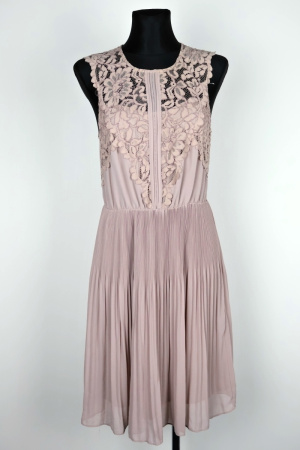 Růžové šaty H&M Vel.: 38 - Šaty