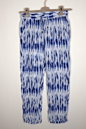 Modré kalhoty Up Fashion Vel.: 36 - Kalhoty