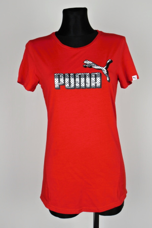 Červené tričko Puma Vel.: 38 - Trička