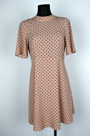 Béžové šaty H&M Vel.: 38 - Šaty