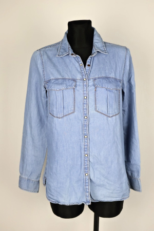 Riflová košile Pull&Bear Vel.: 38 - Halenky