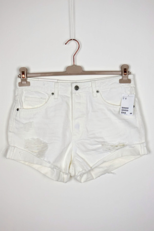 Bílé šortky H&M Vel.: 40 - Šortky