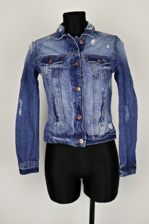 Riflová bunda Denim Co. Vel.: 34 - Bundy a kabáty