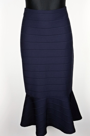 Modrá sukně M&S collection Vel.: 44 - Zimní sukně