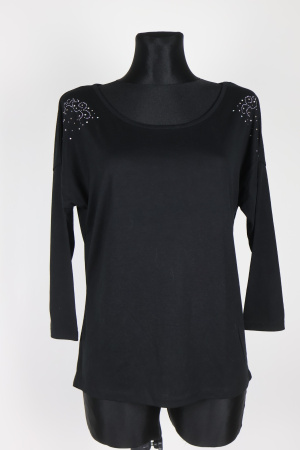 Černé tričko Infinity Woman Vel.: 40 - Trička